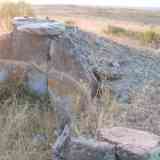 Alcántara 11: dolmen de Trincones I (parte del túmulo)